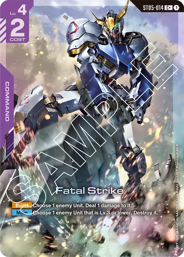 Fatal Strike (C+) [Starter Deck 05: Iron Bloom (ST05)]