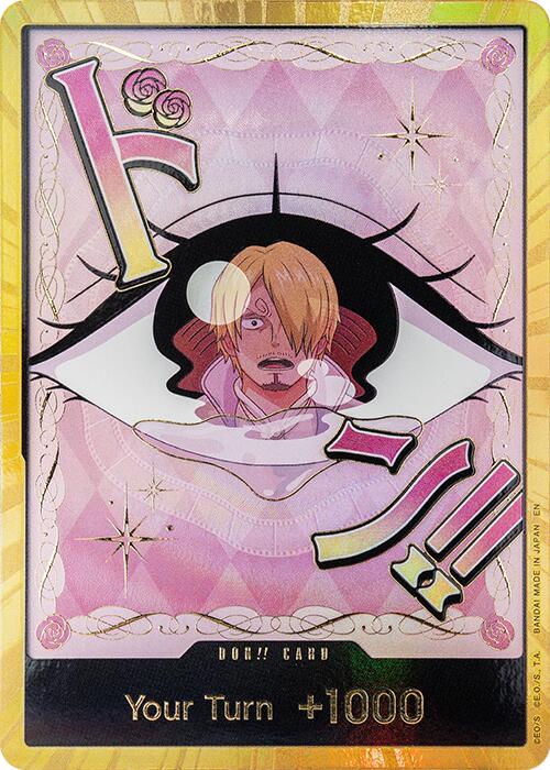DON!! Card (Pudding) (Gold) [Premium Booster -The Best- Vol. 2]