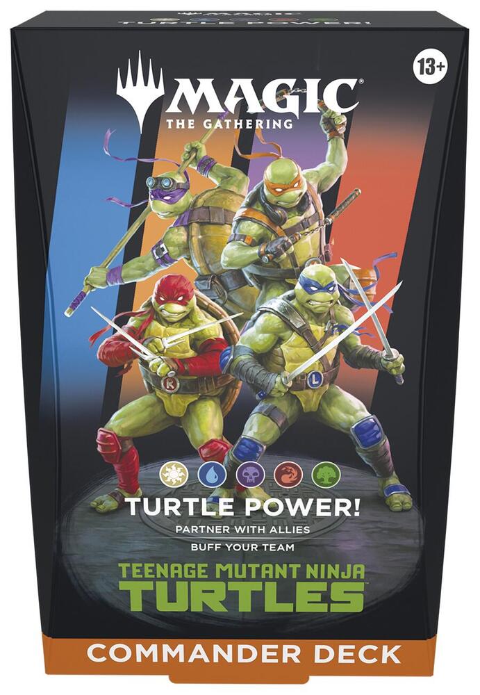 Teenage Mutant Ninja Turtles - Turtle Power Commander Deck