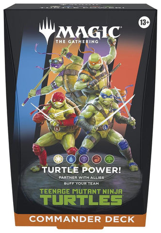 Teenage Mutant Ninja Turtles - Turtle Power Commander Deck