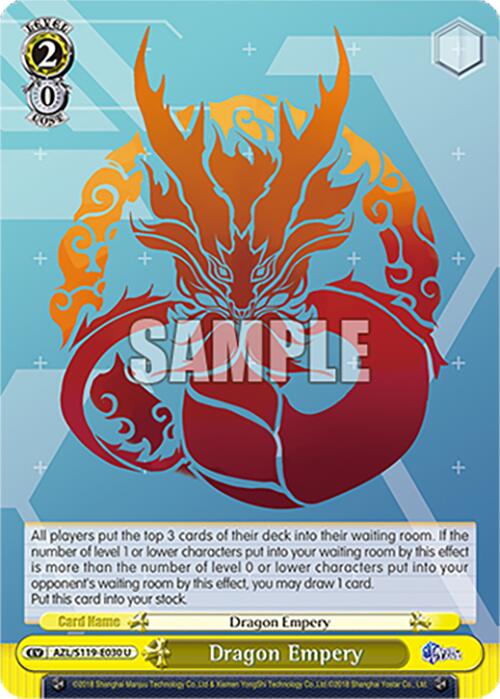 Dragon Empery (AZL/S119-E030 U) [Azur Lane Vol. 2]