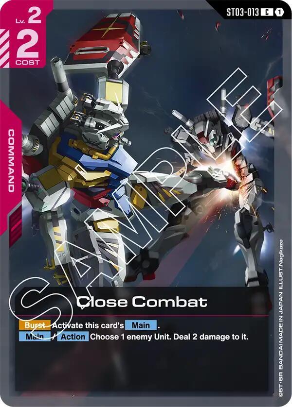 Close Combat [Starter Deck 06: Clan Unity (ST06)]