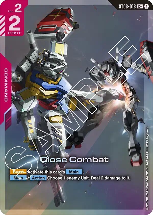 Close Combat (C+) [Starter Deck 06: Clan Unity (ST06)]