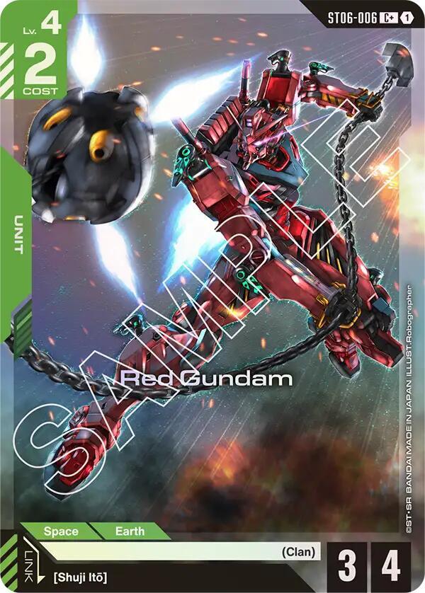 Red Gundam (C+) [Starter Deck 06: Clan Unity (ST06)]