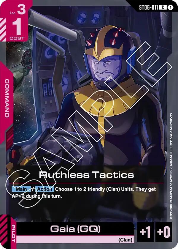Ruthless Tactics [Starter Deck 06: Clan Unity (ST06)]