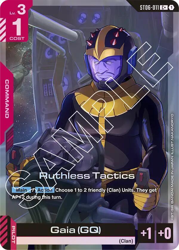 Ruthless Tactics (C+) [Starter Deck 06: Clan Unity (ST06)]