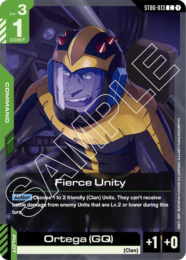 Fierce Unity [Starter Deck 06: Clan Unity (ST06)]