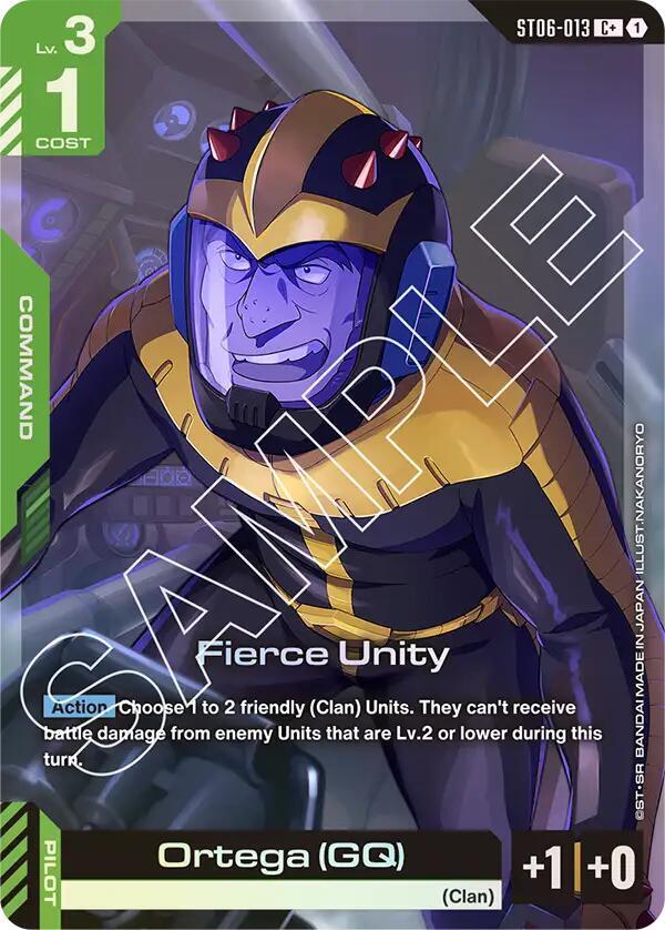 Fierce Unity (C+) [Starter Deck 06: Clan Unity (ST06)]