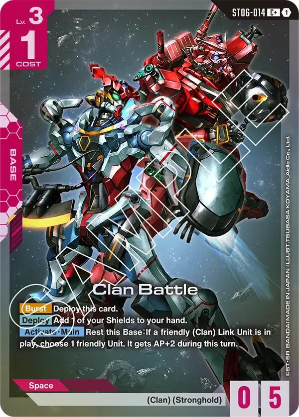 Clan Battle (C+) [Starter Deck 06: Clan Unity (ST06)]