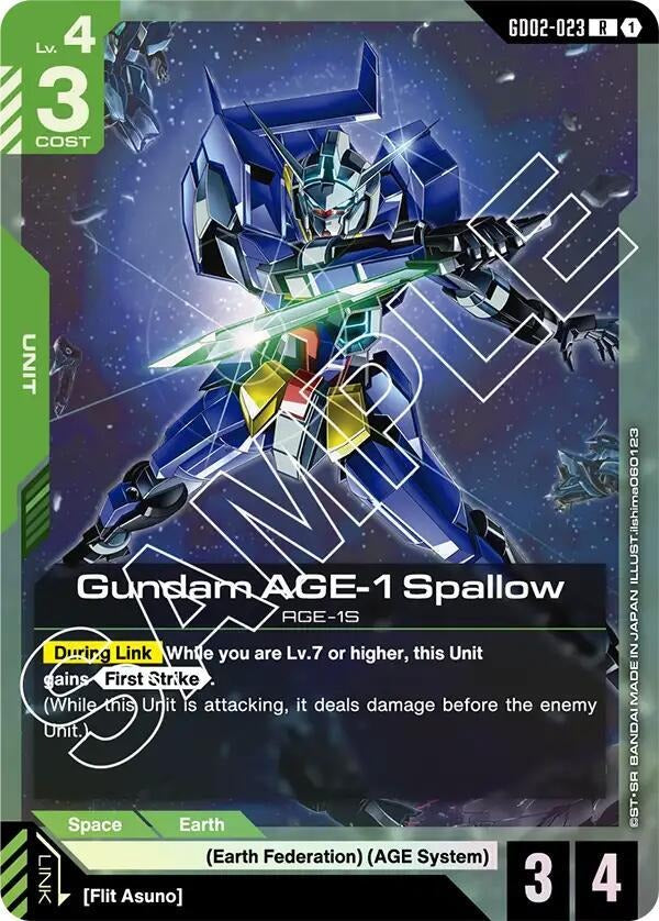 Gundam AGE-1 Spallow [Dual Impact (GD02)]
