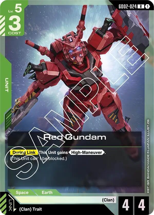 Red Gundam [Dual Impact (GD02)]
