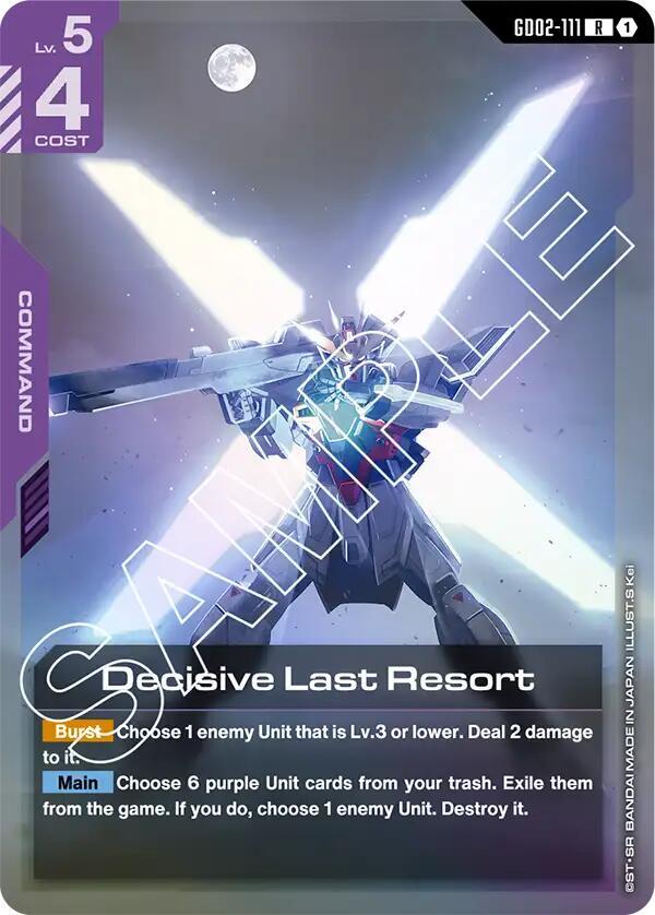 Decisive Last Resort [Dual Impact (GD02)]