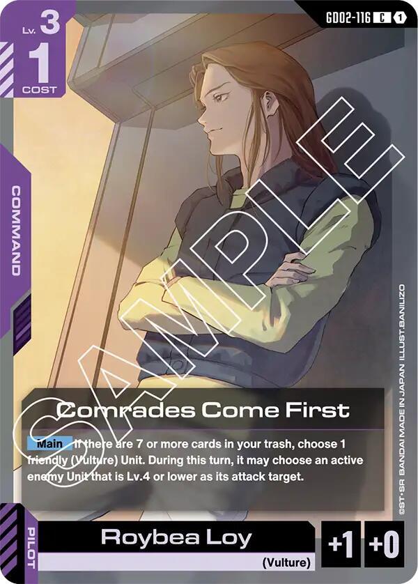 Comrades Come First [Dual Impact (GD02)]