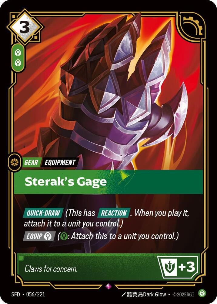 Sterak's Gage [Spiritforged]