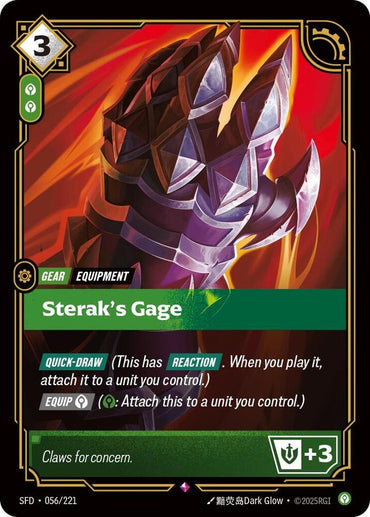 Sterak's Gage [Spiritforged]