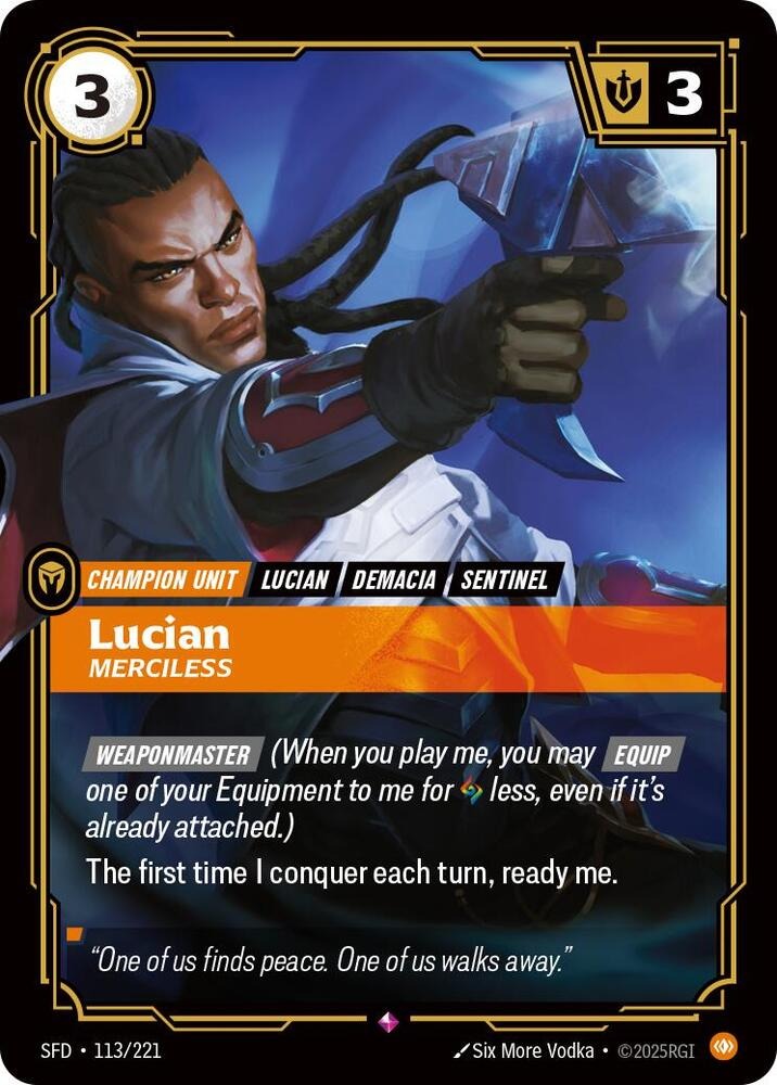 Lucian - Merciless [Spiritforged]