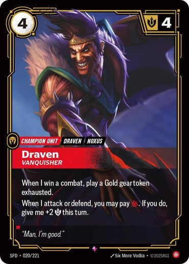 Draven - Vanquisher [Spiritforged]
