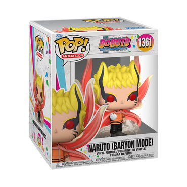 Funko POP! #1361 Naruto (Baryon Mode) (Boruto: Naruto Next Generations) - (Glow in the Dark) AAA Anime Exclusive