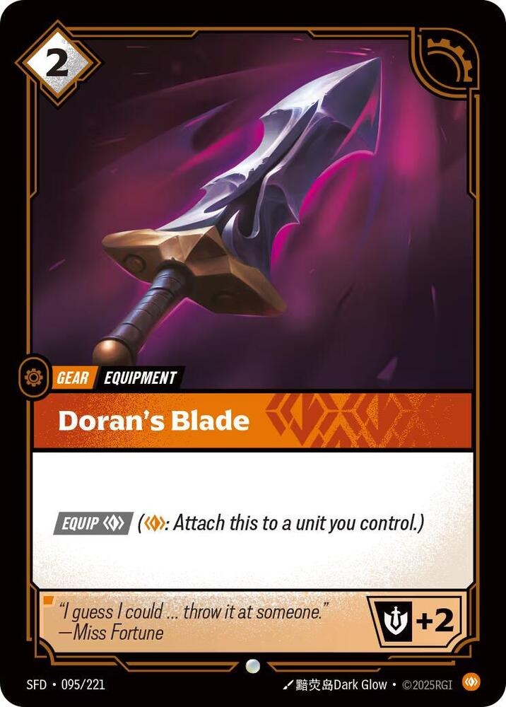 Doran's Blade [Spiritforged]