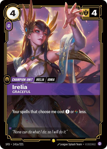 Irelia - Graceful (Alternate Art) [Spiritforged]