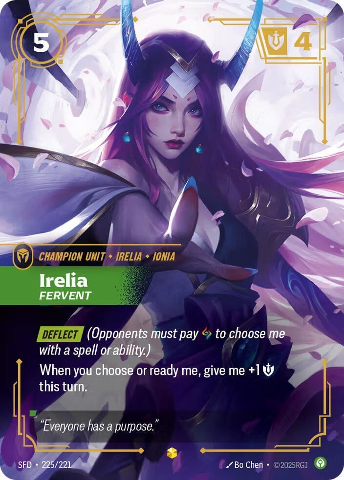 Irelia - Fervent (Overnumbered) [Spiritforged]