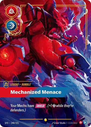 Rumble - Mechanized Menace (Overnumbered) [Spiritforged]