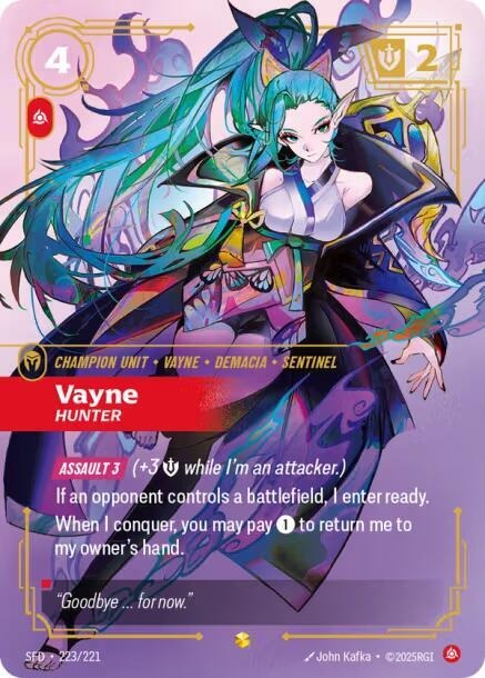 Vayne - Hunter (Overnumbered) [Spiritforged]
