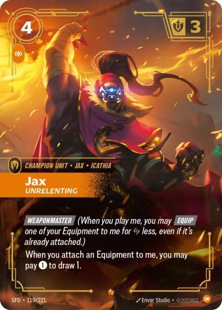 Jax - Unrelenting [Spiritforged]