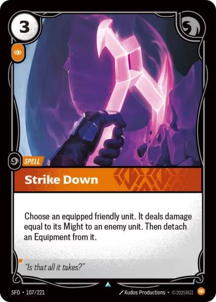 Strike Down [Spiritforged]
