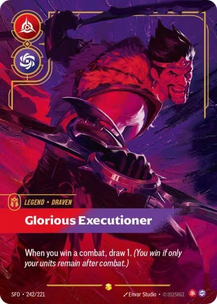 Draven - Glorious Executioner (Overnumbered) [Spiritforged]