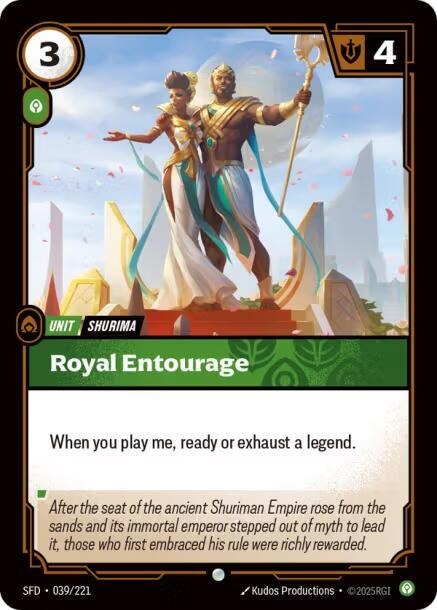 Royal Entourage [Spiritforged]