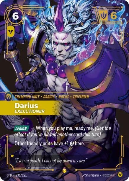 Darius - Executioner (Overnumbered) [Spiritforged]
