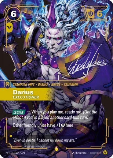 Darius - Executioner (Signature) [Spiritforged]
