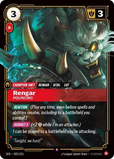 Rengar - Pouncing [Spiritforged]
