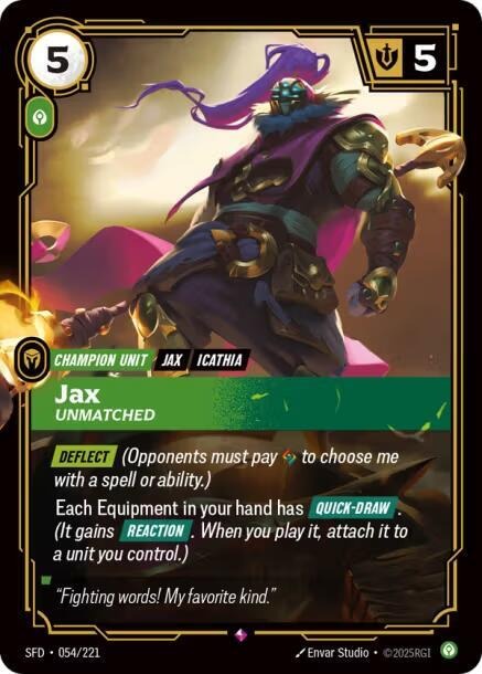 Jax - Unmatched [Spiritforged]