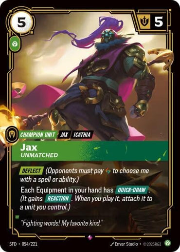 Jax - Unmatched [Spiritforged]