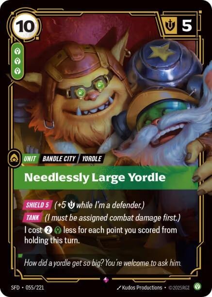 Needlessly Large Yordle [Spiritforged]