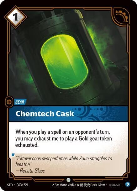Chemtech Cask [Spiritforged]
