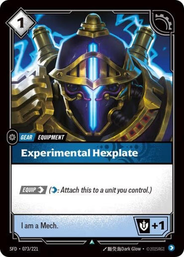 Experimental Hexplate [Spiritforged]