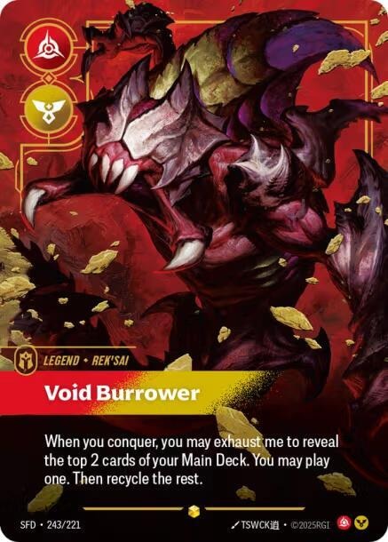 Rek'sai - Void Burrower (Overnumbered) [Spiritforged]