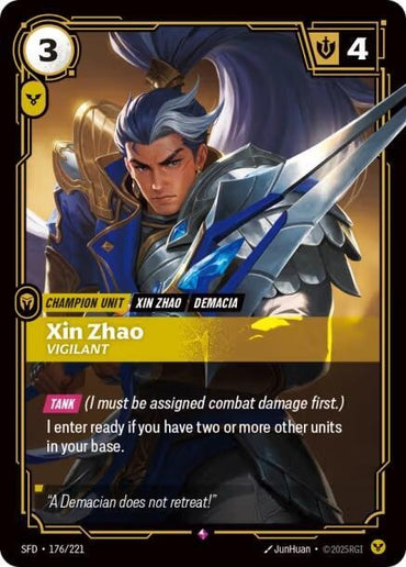 Xin Zhao - Vigilant [Spiritforged]