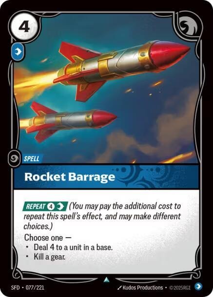 Rocket Barrage [Spiritforged]