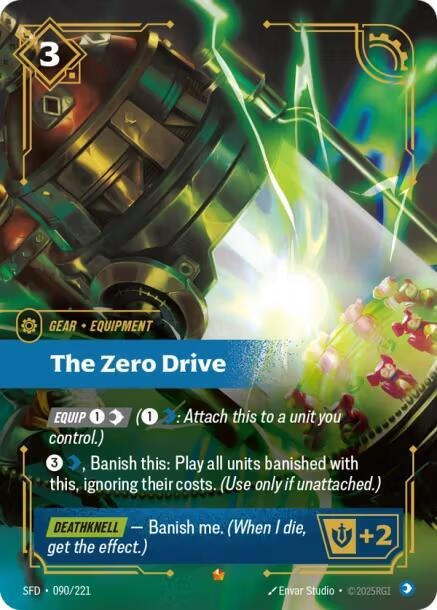 The Zero Drive [Spiritforged]