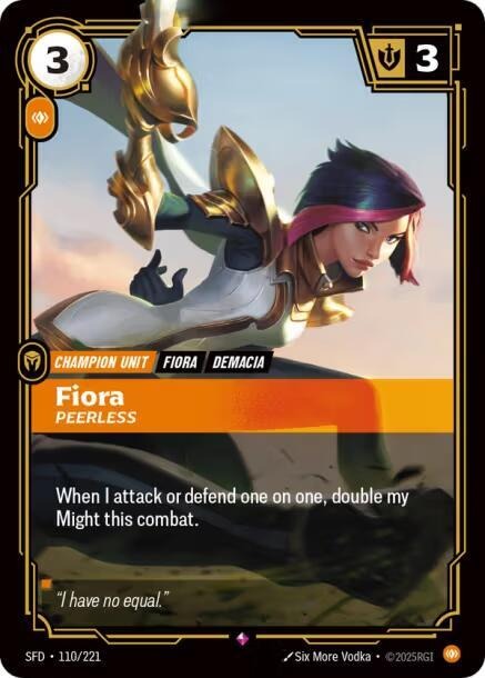 Fiora - Peerless [Spiritforged]