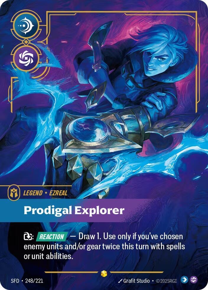 Ezreal - Prodigal Explorer (Overnumbered) [Spiritforged]