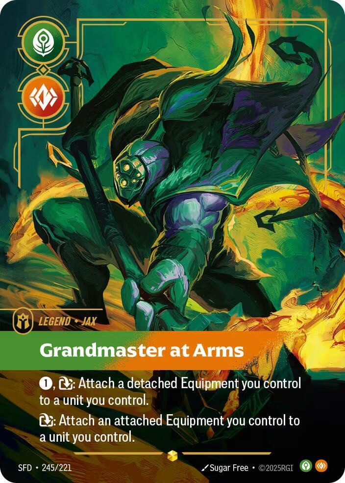 Jax - Grandmaster At Arms (Overnumbered) [Spiritforged]