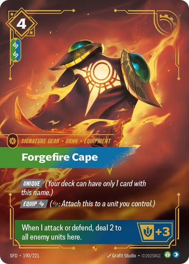 Forgefire Cape [Spiritforged]