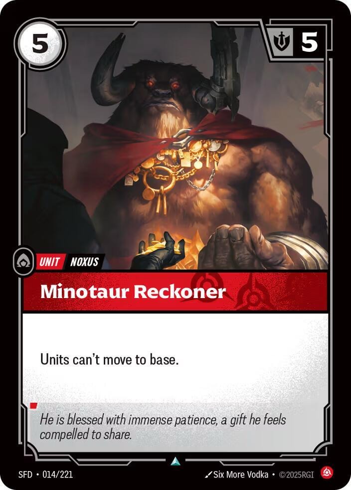 Minotaur Reckoner [Spiritforged]