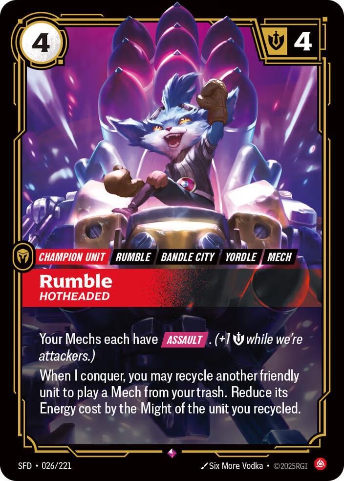 Rumble - Hotheaded [Spiritforged]