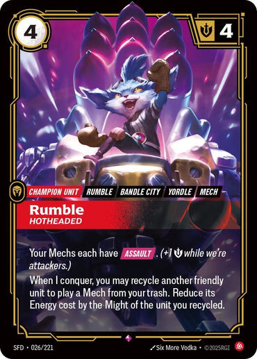 Rumble - Hotheaded [Spiritforged]